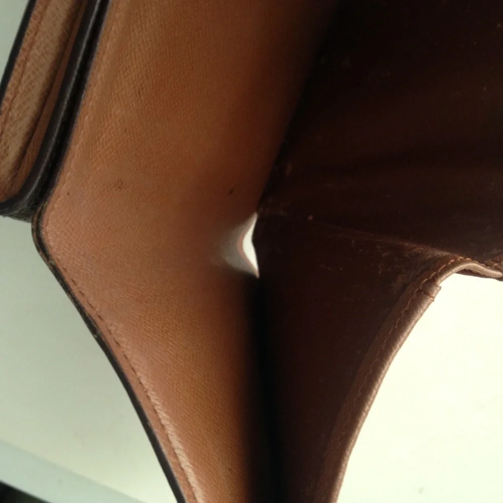 Louis Vuitton Brown Monogram Canvas Compact Wallet